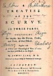 Title Page of A treatise of the scurvy, English edition